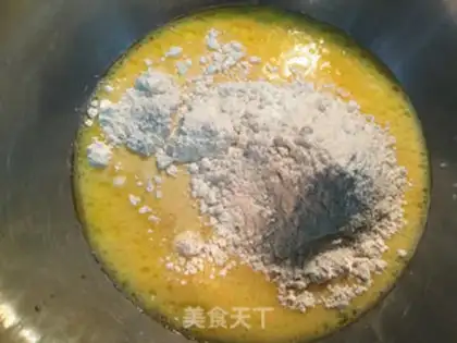 Make The durian cake step 4