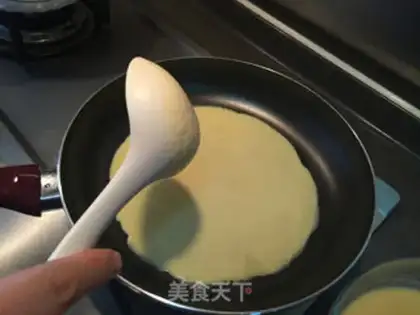 Make The durian cake step 8