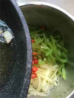 Make Spicy potatoes step 7