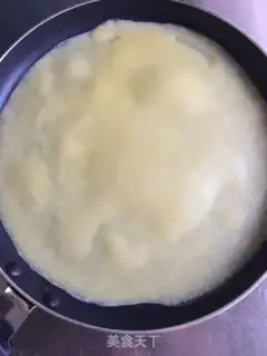 Make Mango lasagna cake step 1