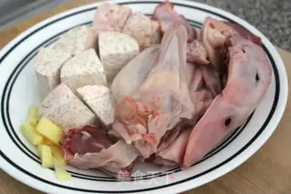Make Roasted taro duck step 0