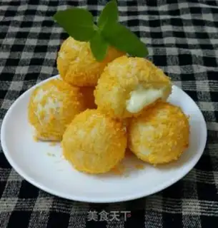 Make Potato ball, Chichurch step 8