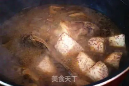 Make Roasted taro duck step 4