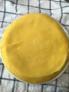 Make Mango lasagna cake step 3