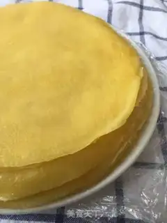 Make Mango lasagna cake step 4