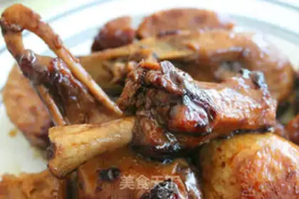 Make Roasted taro duck step 7