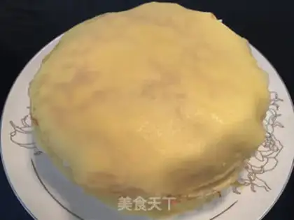 Make The durian cake step 17