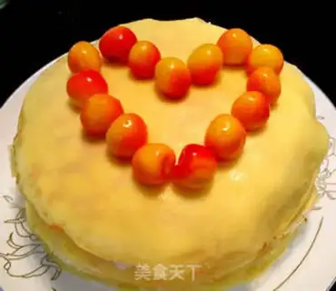 Make The durian cake step 18