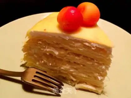 Make The durian cake step 19