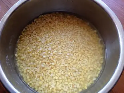 Make Rose pie, green beans step 0