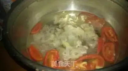 Make Potato egg silver ear soup step 3
