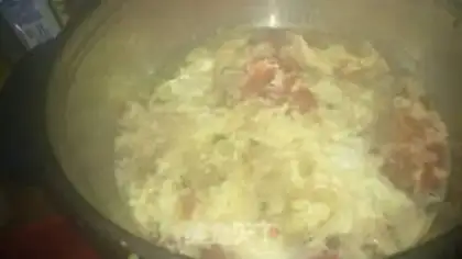 Make Potato egg silver ear soup step 5