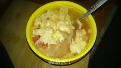 Make Potato egg silver ear soup step 6