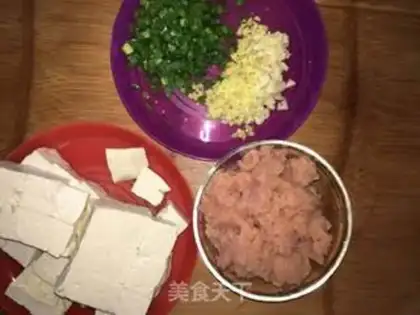 Make Spicy tofu step 0