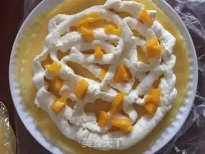 Make Mango lasagna cake step 12
