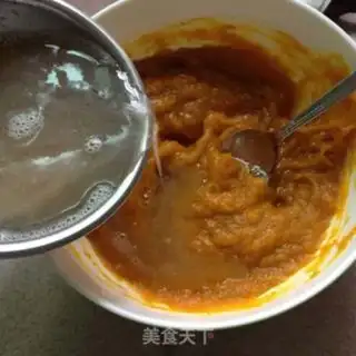 Make Pumpkin honey cake step 3