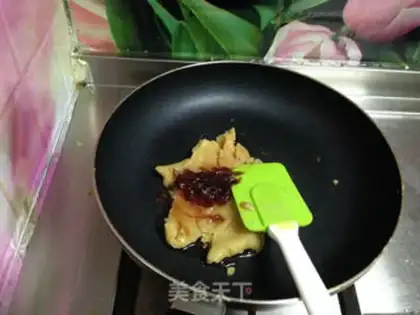 Make Rose pie, green beans step 8