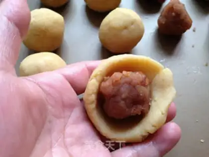 Make Rose pie, green beans step 11