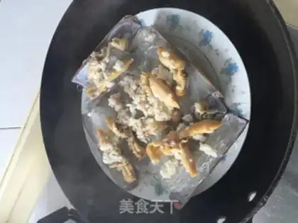 Make Garlic fan steams the king step 5