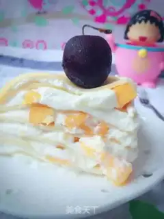 Make Mango lasagna cake step 18