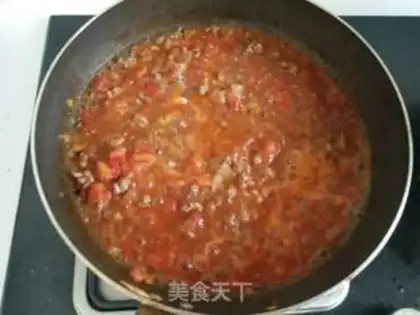 Make Tomato sauce pasta step 5