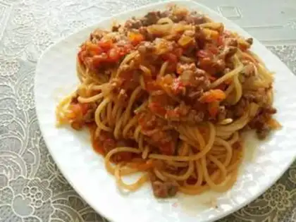 Make Tomato sauce pasta step 7