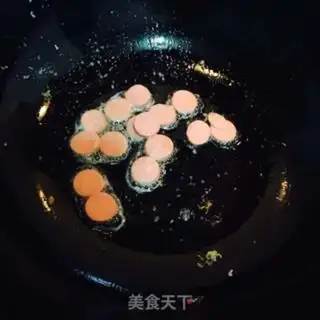 Make Gold pins, tofu soup step 3