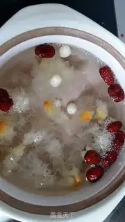 Make The papaya silver-eared sprouts step 2