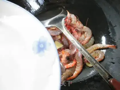 Make Red-fried prawn step 4