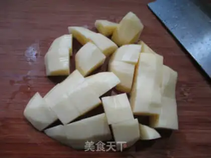 Make Potato burn step 1