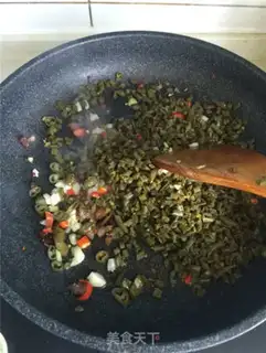 Make Weenie fried soybeans step 4
