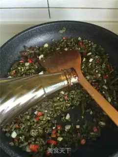 Make Weenie fried soybeans step 5