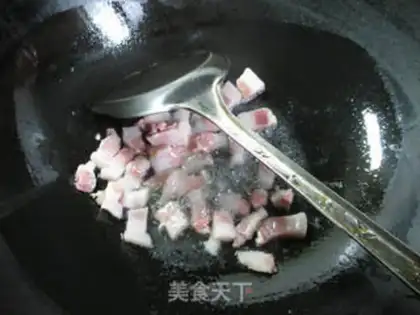 Make Powdered with salty cabbage step 1