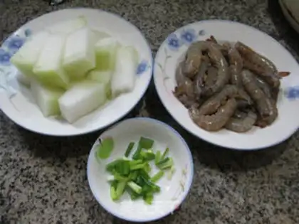 Make ♪ Quid shrimp makes a melon ♪ step 0
