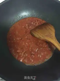 Make A flat pan with a cold hand tore step 2