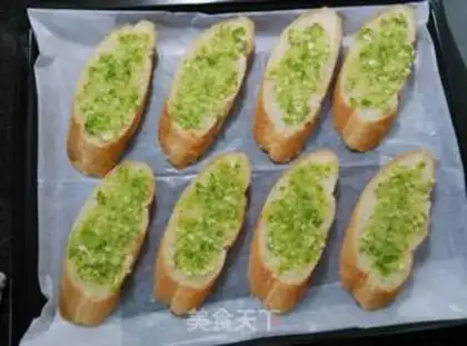 Make A garlic stick step 2