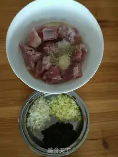 Make Bean evaporated ribs step 0