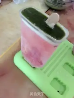 Make Watermelon popsicle step 3