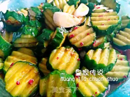 Make Drunk cucumber step 6