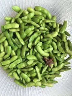 Make Salt-water beans step 1