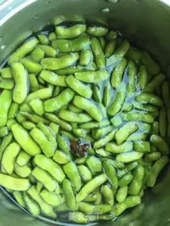 Make Salt-water beans step 2