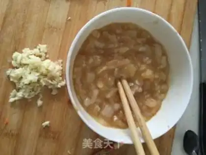 Make Fish willow fried rice step 2