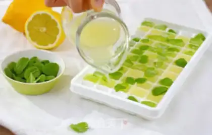 Make Lemon mint step 1