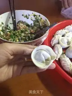 Make Fried dumplings step 1