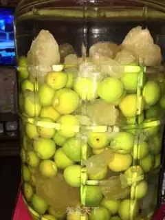 Make Blue plum wine step 1