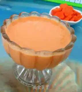 Make Carrot shake step 4