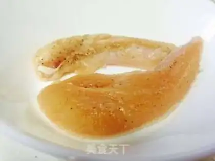 Make Lemon honey garlic chicken chest step 1
