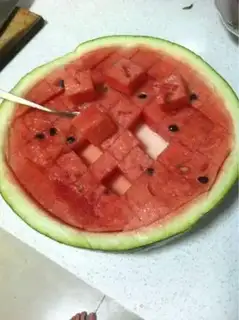 Make The perfect way to eat watermelon step 2