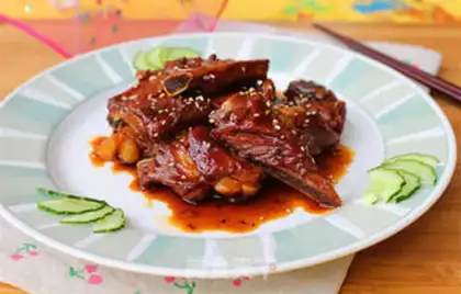 Make Sugar vinegar ribs step 6