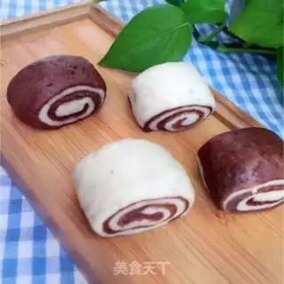 Make Double-coloured buns step 10